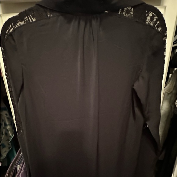 NWT; Rag and Bone Black GAYATRI SHIRT/XS/Button Down; Perfect condition - Picture 10 of 13